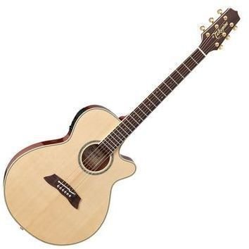Jumbo elektro-akoestische gitaar Takamine TSP138C-N Natural