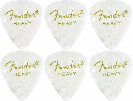 Médiators Fender 351 Shape Premium 6 Médiators - 1