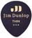 Dunlop 485R-03TH Celluloid Teardrop Pick
