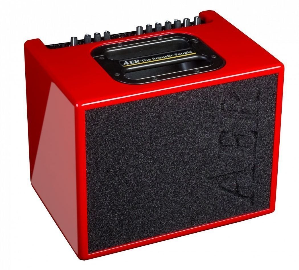 Combo til akustisk-elektrisk guitar AER Compact 60 IV High Gloss Red
