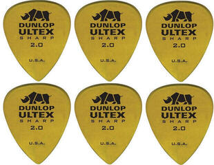 Pick Dunlop Ultex Sharp 2mm 6 Pick