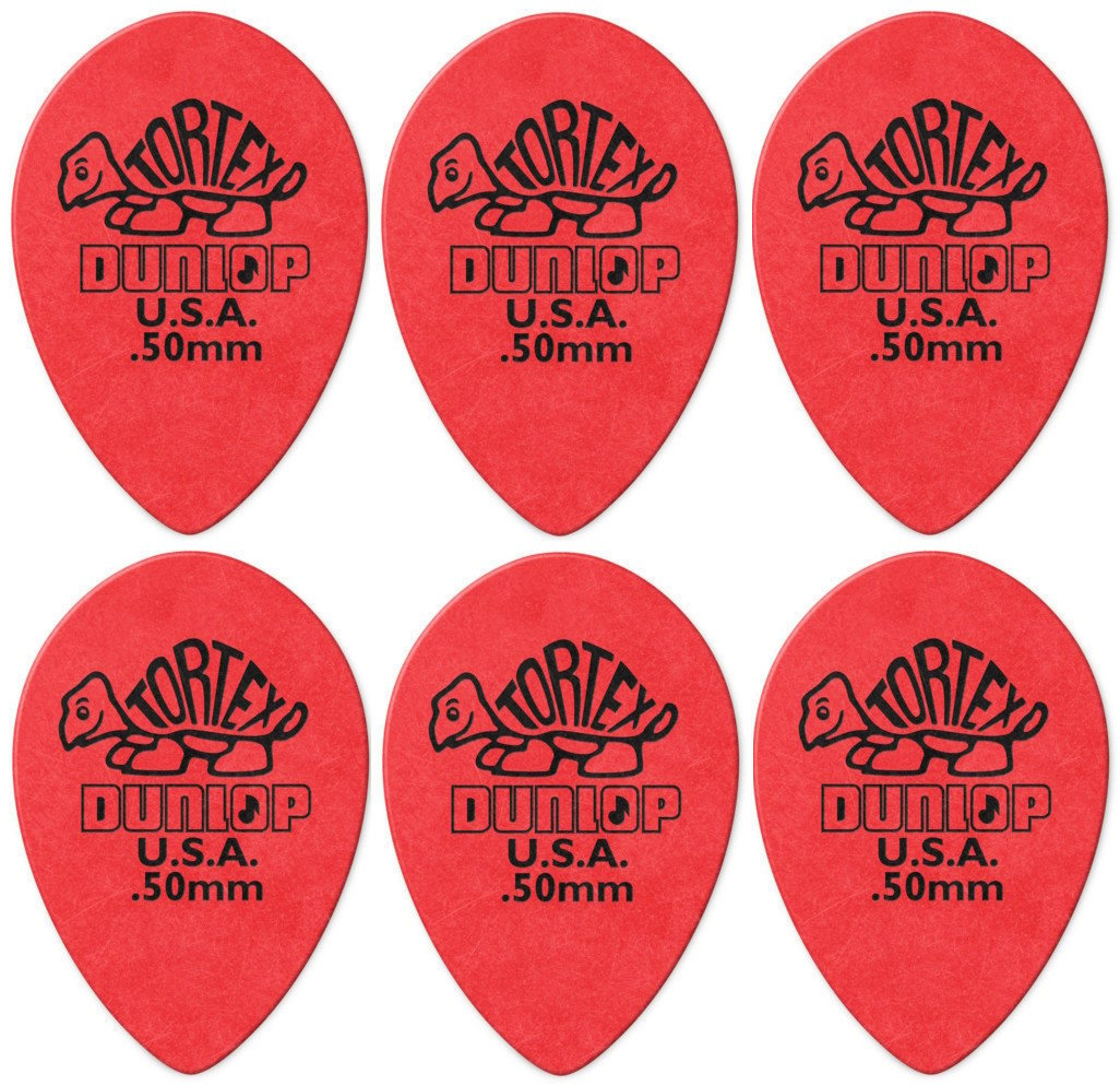 Перце за китара Dunlop 423R 0.50 Small Tear Drop 6 Перце за китара