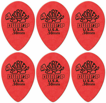 Перце за китара Dunlop 423R 0.50 Small Tear Drop 6 Перце за китара - 1