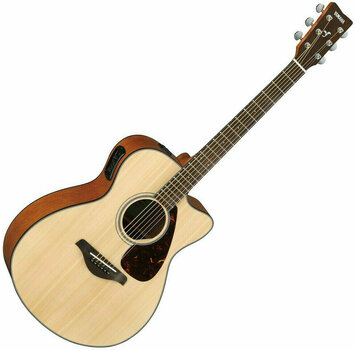 Jumbo elektro-akoestische gitaar Yamaha FSX800C Natural - 1