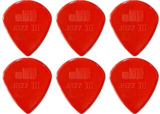 Palheta Dunlop 47RN 1.38 Nylon Jazz 6 Palheta