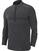 Felpa con cappuccio/Maglione Nike Dry Knit Statement 1/2 Zip Mens Sweater Black/Dark Grey XL