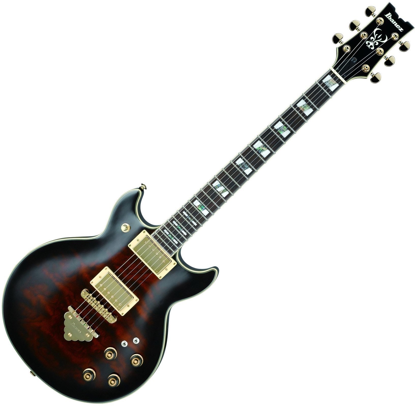 Electric guitar Ibanez AR325 Dark Brown Sunburst