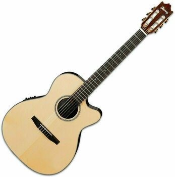 Класическа китара Ibanez GM600CE Cutaway Grand Concert Natural - 1