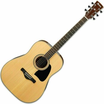 Guitare acoustique Ibanez AW70 Artwood Dreadnought Natural High Gloss - 1