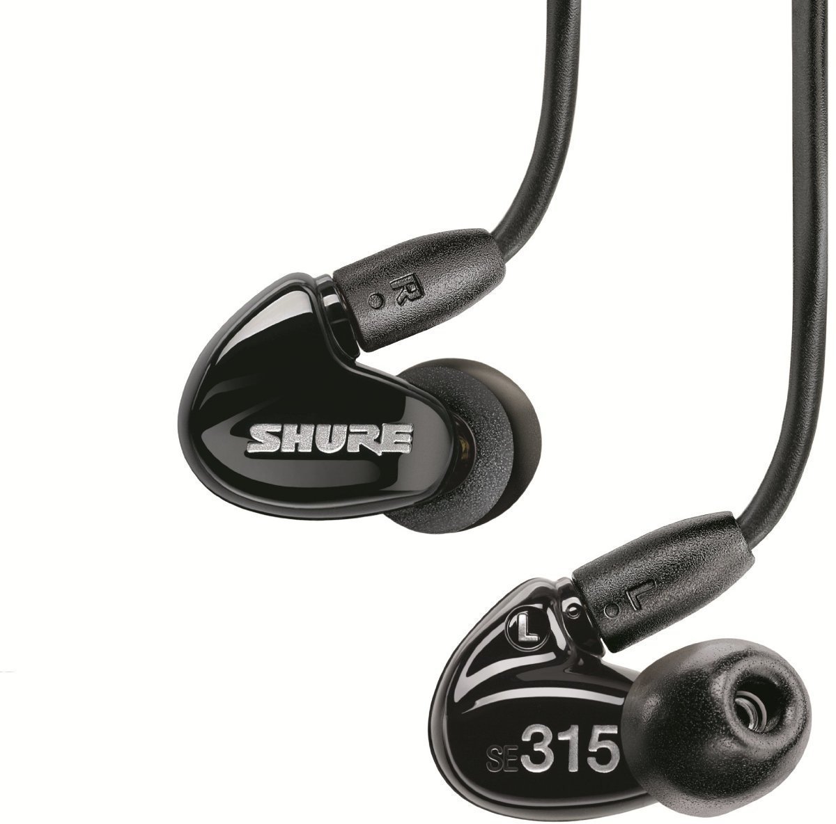 Auscultadores intra-auriculares Shure SE315-K Sound Isolating Earphones - Black