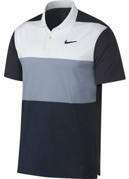 Koszulka Polo Nike Dri-FIT Vapor Colourblock Koszulka Polo Do Golfa Męska Dark Blue/Indigo Fog M - 1