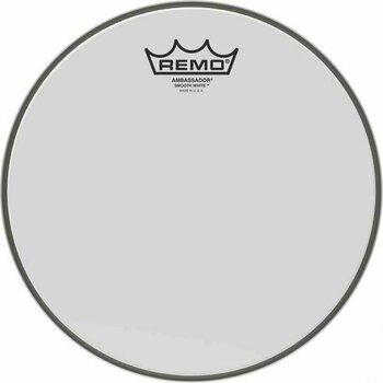 Kожа за барабан Remo BA-0214-00 Ambassador Smooth White 14" Kожа за барабан - 1