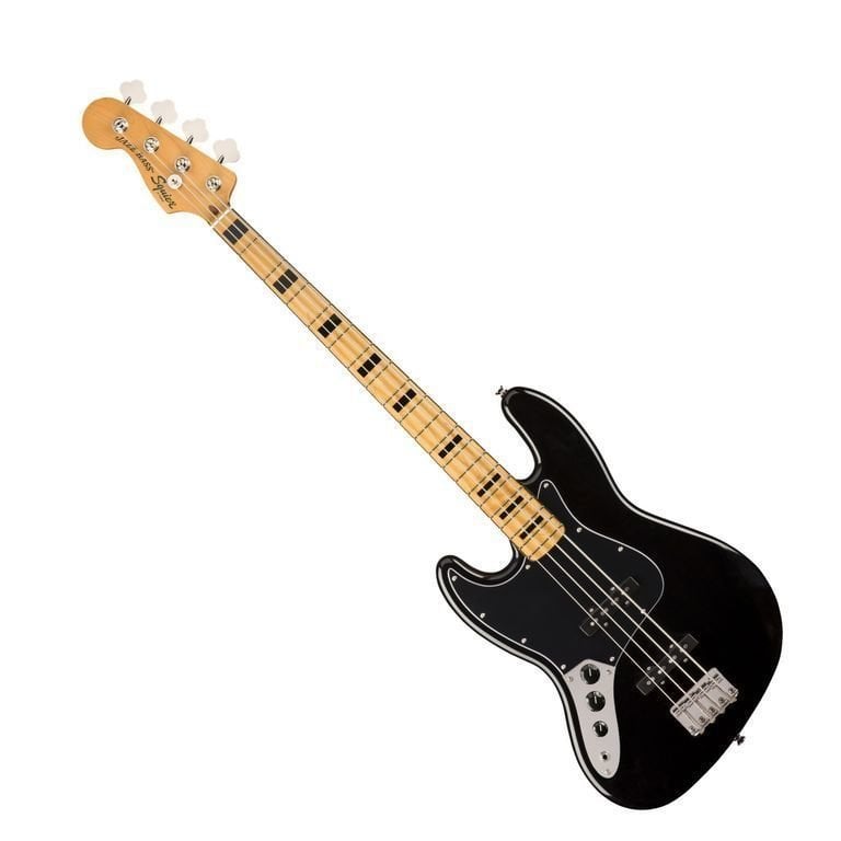 Elektrická basgitara Fender Squier Classic Vibe 70s Jazz Bass MN LH Čierna