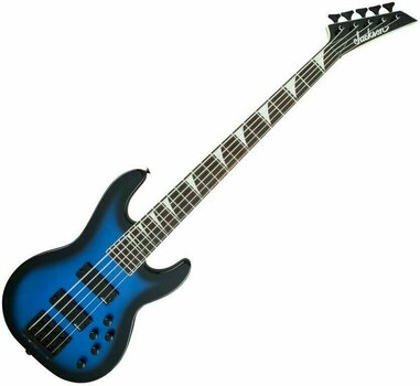 5-saitiger E-Bass, 5-Saiter E-Bass Jackson JS Series Concert Bass JS3V IL Metallic Blue Burst - 1