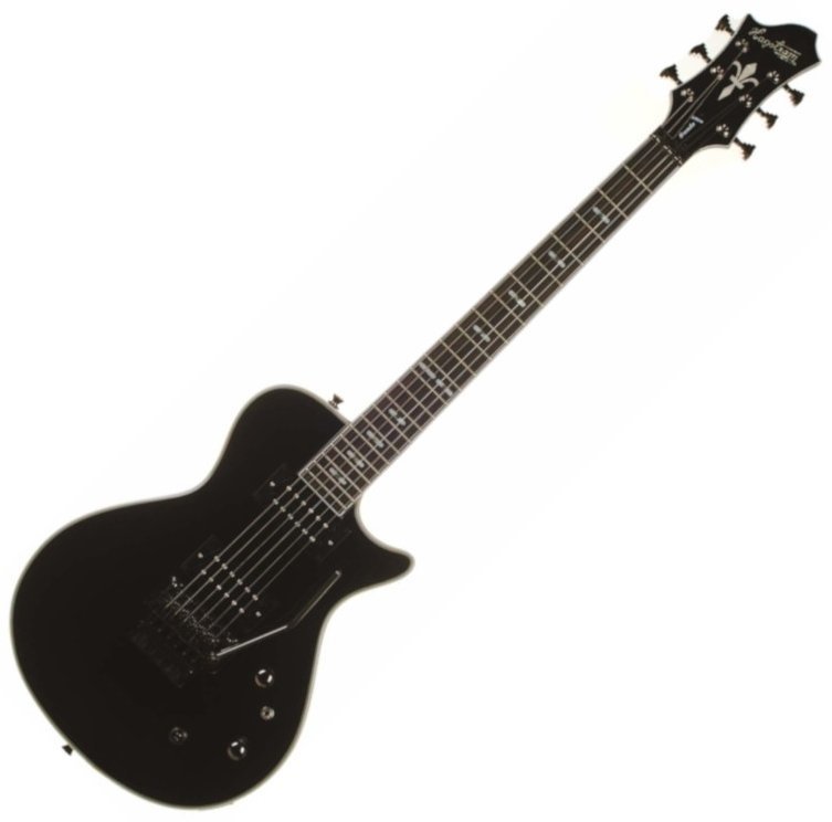 Elektrická kytara Hagstrom Ultra Swede FR Black Gloss