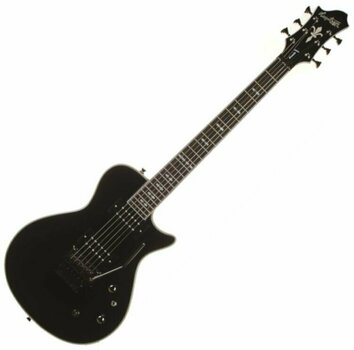 Guitare électrique Hagstrom Ultra Swede FR Black Gloss - 1