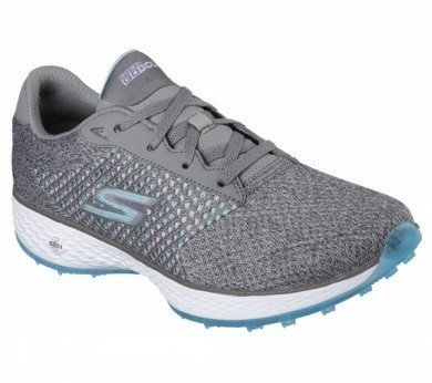 Pantofi de golf pentru femei Skechers GO GOLF Birdie Grey/Blue 37