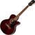 Elektroakusztikus gitár Epiphone EJ-200SCE Coupe Wine Red