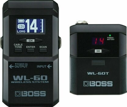 Drahtlossystem für Instrumentenabnahme Boss WL-60 - 1