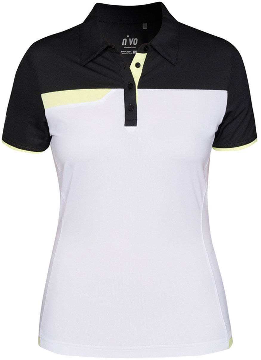 Polo majica Nivo Alexa Womens Polo Shirt White M