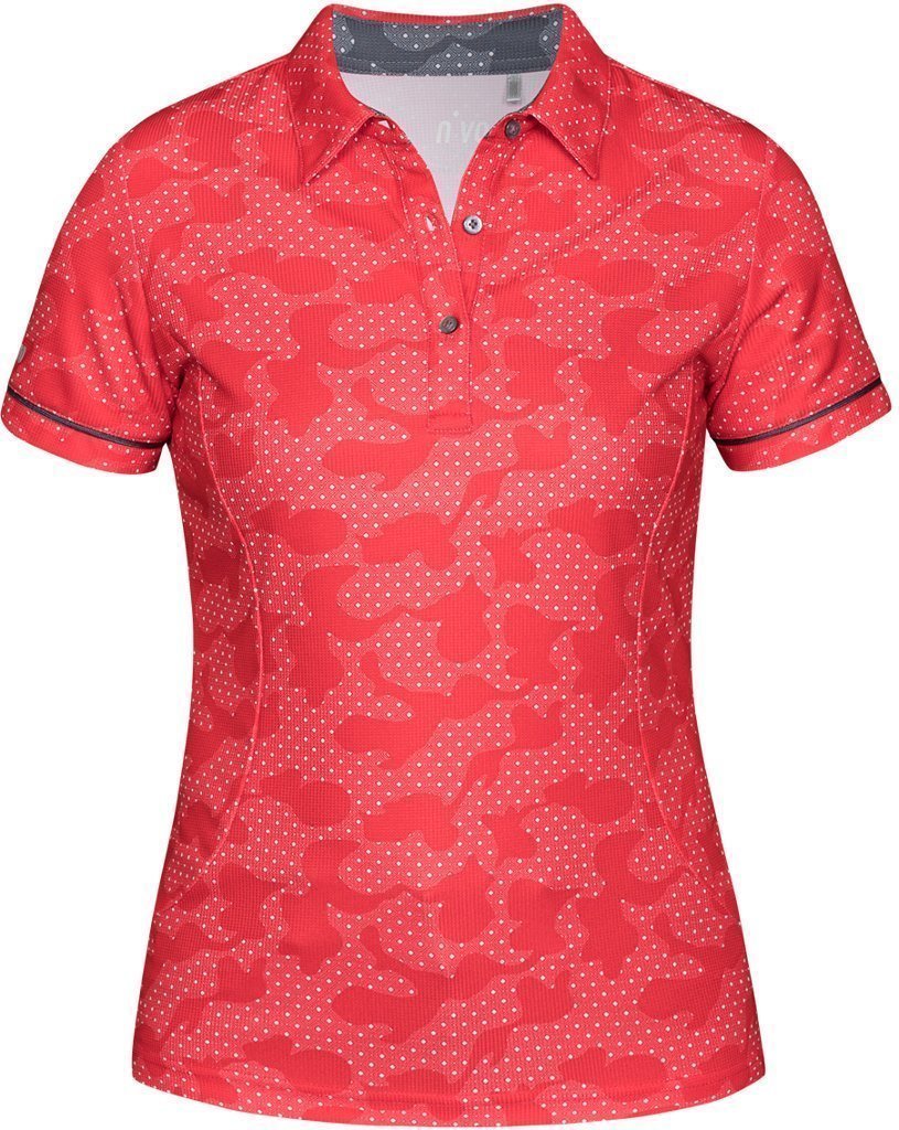 Camiseta polo Nivo Sara Womens Polo Shirt Red XS