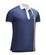 Callaway Bold Linear Print Herren Poloshirt Dress Blue L