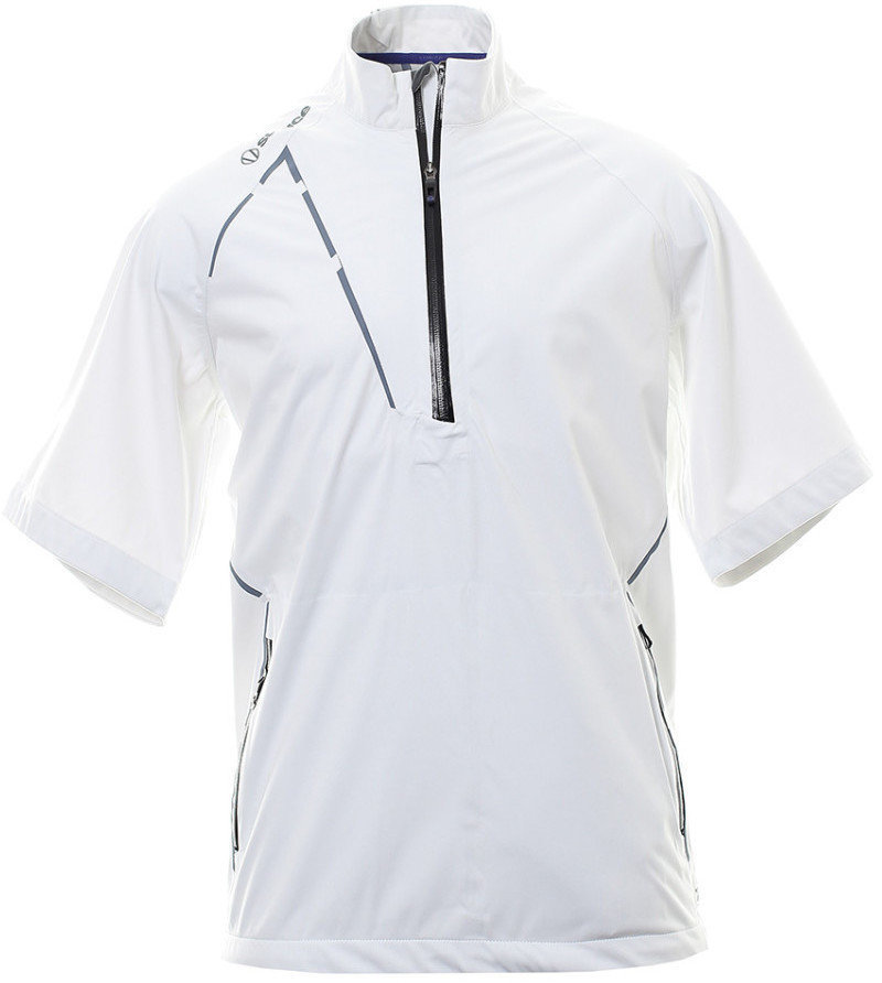 Giacca impermeabile Sunice Sullivan Zephal Short Sleeve Waterproof Jacket White M