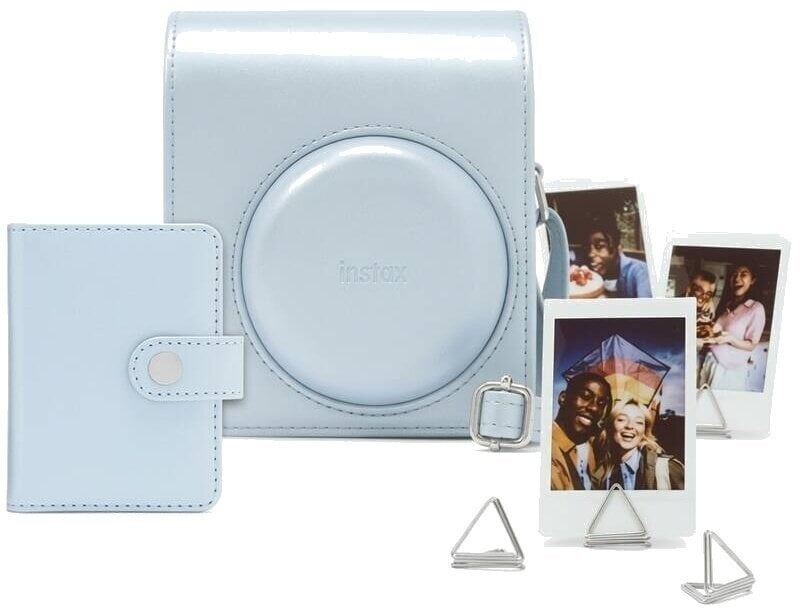Cas de l'appareil photo
 Fujifilm Instax mini 13 accessory Kit Frost Blue Cas de l'appareil photo