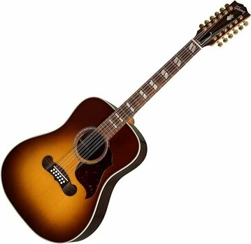 12-струнна електро-акустична китара Gibson Songwriter 12 2019 Rosewood Burst - 1