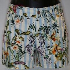 Alberto Arya-K Womens Shorts Flower Stripe 40 Alberto Arya-K Womens Shorts Flower Stripe 40