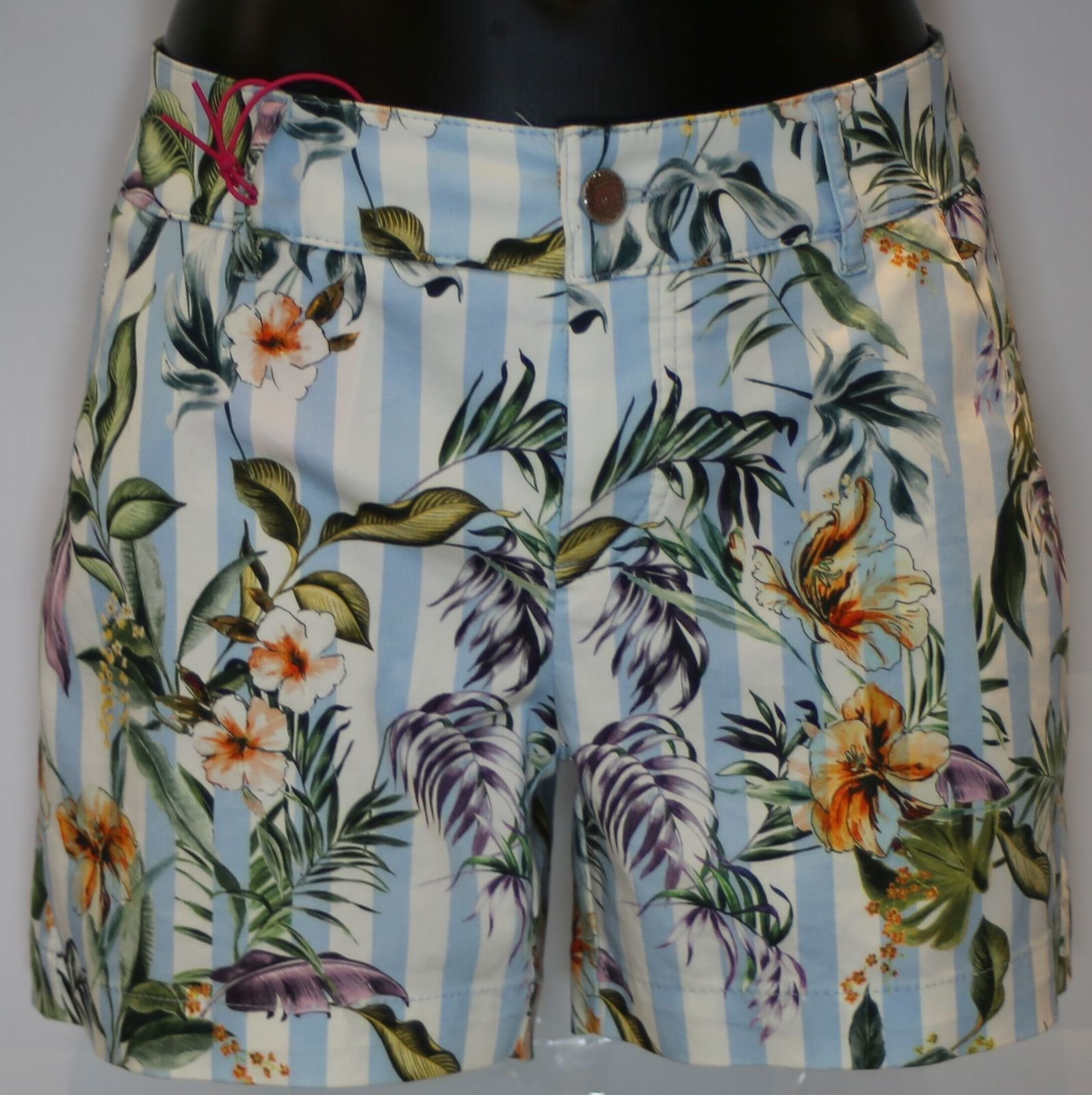 Shorts Alberto Arya-K Womens Shorts Flower Stripe 34