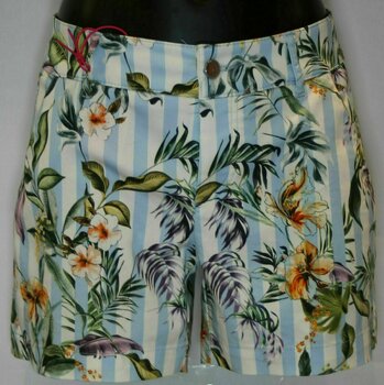 Korte broek Alberto Arya-K Womens Shorts Flower Stripe 34 - 1