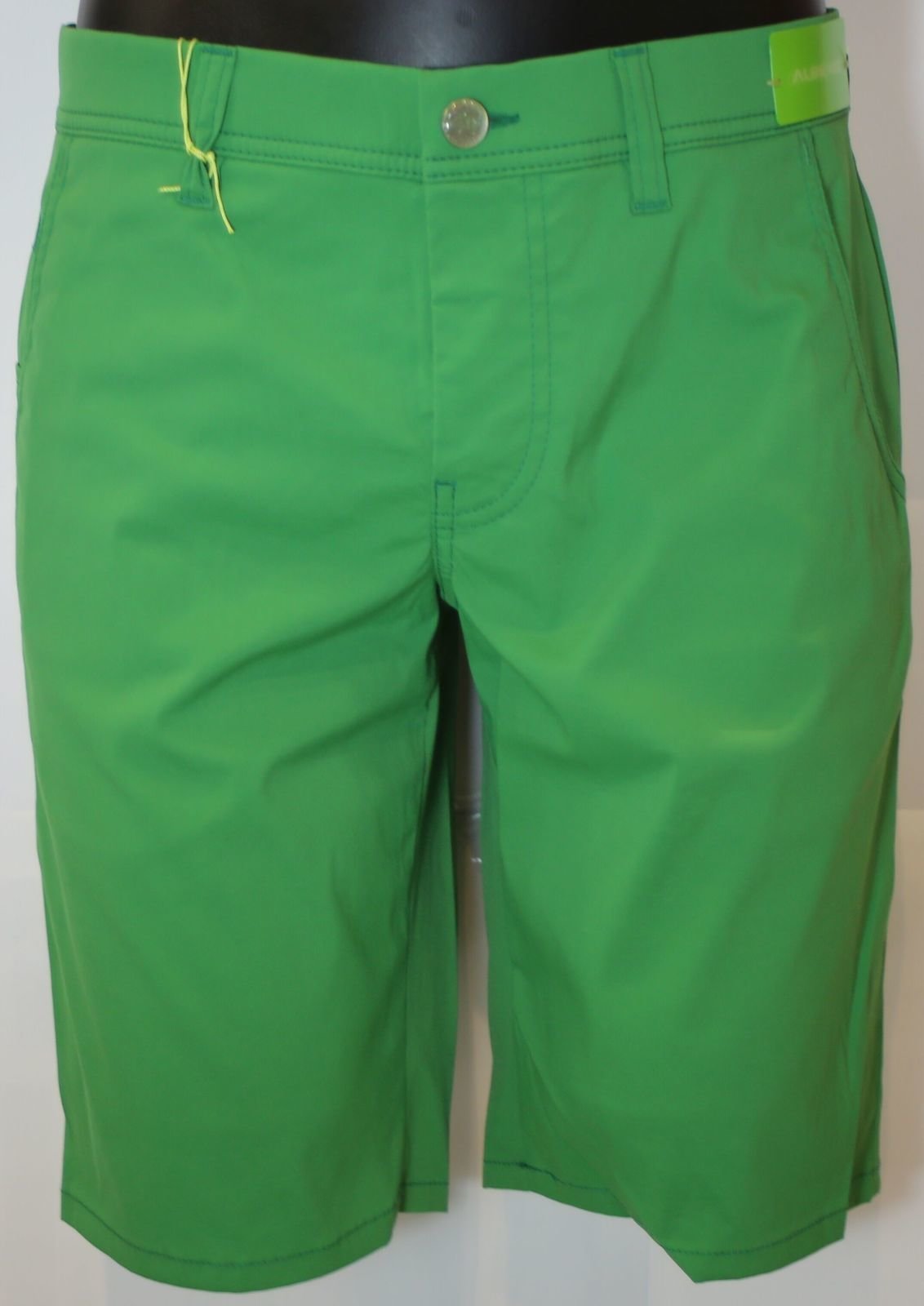 Pantalones cortos Alberto Earnie Waterrepellent Mens Shorts Forest Green 54