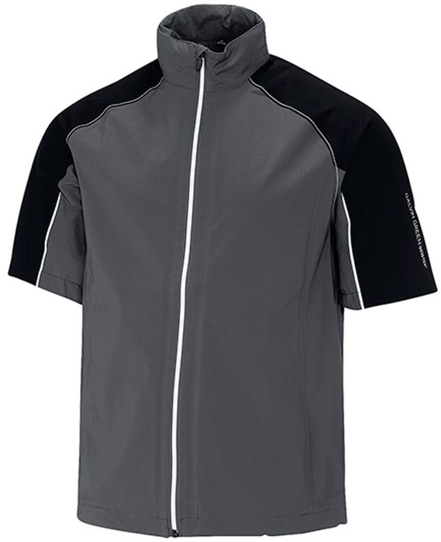 Waterproof Jacket Galvin Green Arch Gore-Tex Short Sleeve Mens Jacket Iron Grey/Black/White L