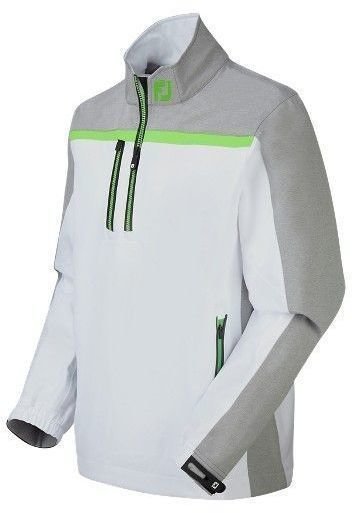 Waterproof Jacket Footjoy DryJoys Tour XP White/Grey/Green XL