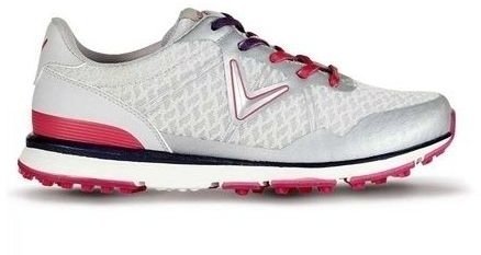 Women's golf shoes Callaway Solaire White/Grey/Pink