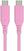 USB кабл PremiumCord Silicone USB-C 60W 480Mbps Pink 1,5 m USB кабл