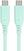 USB кабл PremiumCord Silicone USB-C 60W 480Mbps Turquoise 1,5 m USB кабл