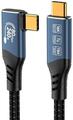 PremiumCord USB4 Version 2.0 80Gbps 16K@60Hz 240W Thunderbolt 5 0,8 m Cablu USB