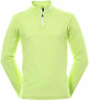 Tröja Footjoy Chill Out Mens Sweater Apple Green M - 1