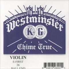 Violin Strings Westminster E 4/4 Medium Ball End Violin Strings
