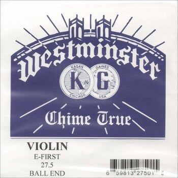 Žica za violinu Westminster E 4/4 Strong Ball End Žica za violinu - 1
