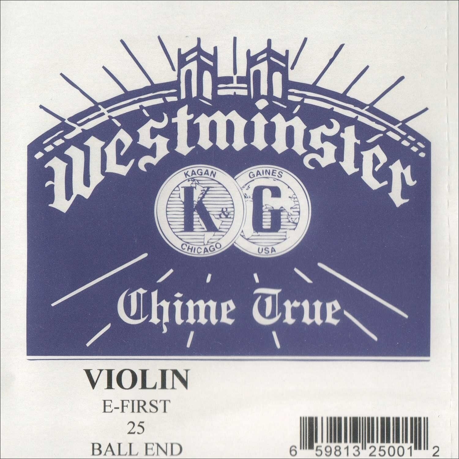 Žica za violinu Westminster E 4/4 Soft Ball End Žica za violinu