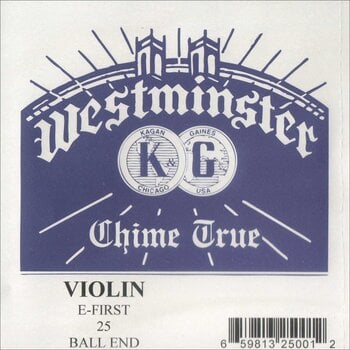 Žica za violinu Westminster E 4/4 Soft Ball End Žica za violinu - 1