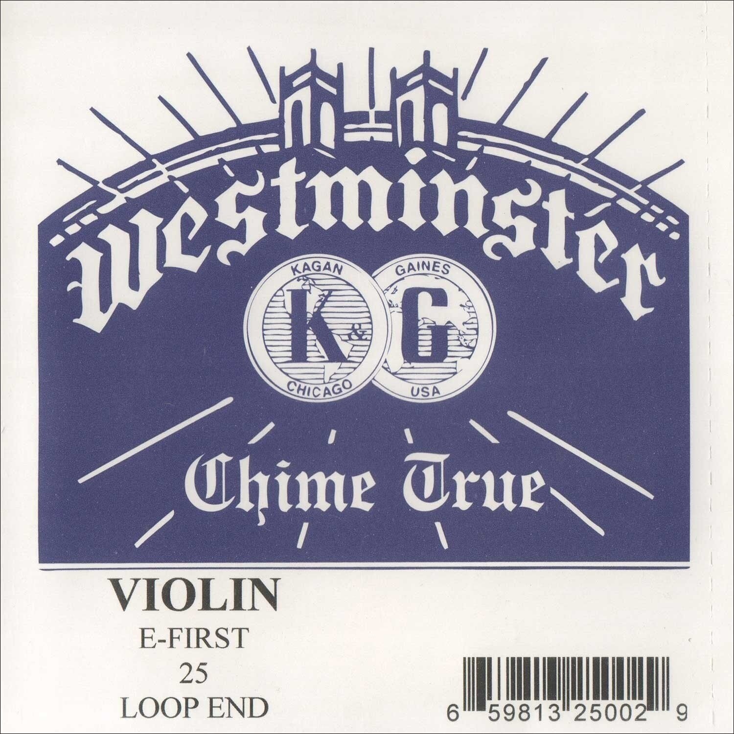 Žica za violinu Westminster E 4/4 Soft E-Loop End Žica za violinu