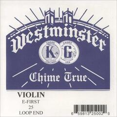 Violin Strings Westminster E 4/4 Soft E-Loop End Violin Strings