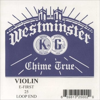 Žica za violinu Westminster E 4/4 Soft E-Loop End Žica za violinu - 1