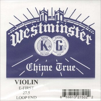 Violin Strings Westminster E 4/4 Strong E-Loop End Violin Strings - 1