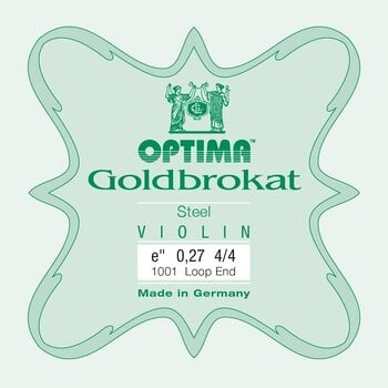 Saiten für Streichinstrumente Optima Goldbrokat E 4/4 Strong Loop End Saiten für Streichinstrumente - 1