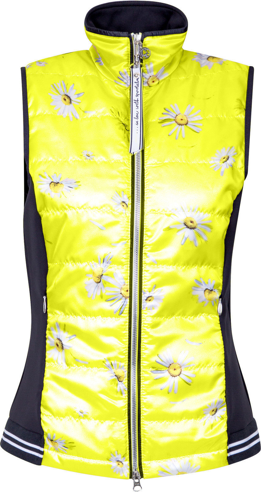 Gilet Sportalm Daphin Print Womens Vest Yellow 34